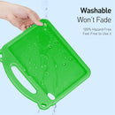 Panda iPad - Green - كفر ايباد حماية عالية - مع مسكة + ستاند + ومكان للقلم - مقاوم للسوائل