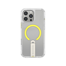 SkinArma Helix MagSafe Case With 360 Rotating Stand for iPhone 16 Pro / 16 Pro Max - Clear -  كفر حماية عالية - ماغ سيف - مع ستاند
