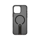 SkinArma Helix MagSafe Case With 360 Rotating Stand for iPhone 16 Pro / 16 Pro Max - Black -  كفر حماية عالية - ماغ سيف - مع ستاند