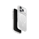 Uniq Hybrid Combat Magsafe Case for iPhone 17 - Blanc White - كفر حمايه عاليه - يونيك - سلسلة ايفون 17 - ماغ سيف - شفاف