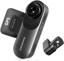 Ddpai Mola N3 Pro 1600P Dual Dashcam - كاميرا تصوير للسيارة  ( امامية + خلفية ) - 2 في 1 - عالية الجودة - بث مباشر - واي فاي - كفالة 12 شهر