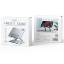 Yesido C185 Adjustable Height Aircooled Foldable Desktop Supporter Holder Metal Laptop Tablet PC Stand - ستاند مكتبي - عالي الجودة - دوران 720 درجة - لجميع انواع التابلت و الايباد