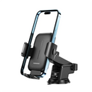 Porodo Adjustable Clamps Dash & Windshield Mount - Black - ستاند سيارة مناسب لجميع انواع الاجهزة - بورودو