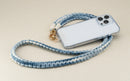 Torrii Knotty Braided Crossbody Strap – Gradient Blue - خيط علاقة - من توري - يمكنكم اختيار مع كفر او بدون كفر فقط خيط علاقة