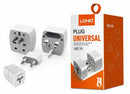 LDNIO Z4 Universal Plug Adapter - محول حائط دولي - متعدد + فتحة كهرباء  مناسبه لجميع الدول - كفالة 12 شهر