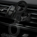 UNIQ TRELIX AIR VENT MOUNT -  MIDNIGHT BLACK - ستاند سيارة مغناطيس - ماغ سيف - فتحة تكييف - يونيك
