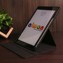 WiWu Waltz Rotative iPad Case - Black -  كفر ايباد حماية عالية - مع مكان للقلم - ووضعيتين للاستاند بالطول والعرض