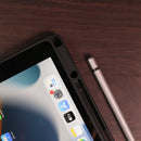 WiWu Waltz Rotative iPad Case - Black -  كفر ايباد حماية عالية - مع مكان للقلم - ووضعيتين للاستاند بالطول والعرض