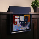 WiWu Magnetic iPad Folio Case - Dark Blue - كفر ايباد حماية عالية - مع مكان للقلم - ووضعيتين للاستاند - مغناطيس