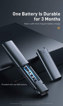 Baseus Orange Dot Wireless Presenter (Red Laser) Wireles Presenter - مؤشر ليزر - للعروض التقديمية - البرزنتيشن - مناسب لجميع انواع الاجهزة والايبادات