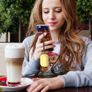 Ahastyle Silicone Case With Strap - Apple AirPods Pro 2/3- Yellow - كفر حماية مع ستراب - سماعة ابل ايربودز برو 3/2