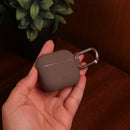 Uniq Vencer Silicone Hang Case - Airpods 3 - 2021 - DARK SAND (BEIGE) - كفر حماية - سماعة ابل ايربودز 3 - 2021 - مع ميدالية وخيط علاقة