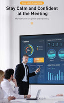 Baseus Orange Dot Wireless Presenter (Red Laser) Wireles Presenter - مؤشر ليزر - للعروض التقديمية - البرزنتيشن - مناسب لجميع انواع الاجهزة والايبادات