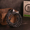 Energea Nyloflex USB-C to Lightning Cable - Black - 3M - سلك شحن ايفون تايب سي - انيرجيا - طول 3 متر - كفالة 5 سنين