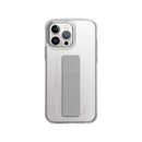 Uniq Hybrid Heldro Mount Series - Lucent Clear -iPhone 14/14 Plus/14 Pro/14 Pro MAX كفر حماية عالية مع مغناطيس للسيارة ومسكة شريطة وخيط علاقة - يونيك