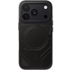 Levelo Opal PU Leather Magsafe Case For iPhone 18/17 Pro/Pro Max [O] - Black - كفر حماية عالية - ماغ سيف - سلسلة ايفون 18 - ليفلو