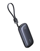 Baseus FC31 Power Bank 20000mAh 45W with 2 USB-C Cables – Black [D] بطارية متنقلة - بيسوس - سعة 20000 - عدد 1 سلك شاحن تايب سي - شاشة رقميه - قوة 45 واط - كفالة 24 شهر