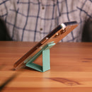 Tiffany Grip with Clear Case and Grip Horizontal, Vertical and Magnetic Stand - كفر حماية مع مسكة وستاند جانبي ورأسي ومغناطيس للسيارة