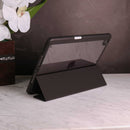 Toby Series Case for iPad With Apple Pencil Holder & Auto Sleep Wake - Black - كفر ايباد حماية عالية - مع مكان للقلم - ووضعيتين للاستاند - مغناطيس