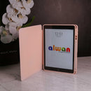 Toby Series Case for iPad With Apple Pencil Holder & Auto Sleep Wake - Pink - كفر ايباد حماية عالية - مع مكان للقلم - ووضعيتين للاستاند - مغناطيس