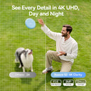 Baseus Security S2 Outdoor Camera 4K - Moon White [D] - كاميرا خارجية منزلية - طاقة شمسية - جودة عالية الدقة - بيسوس - كفالة 12 شهر