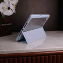 Toby Series Case for iPad With Apple Pencil Holder & Auto Sleep Wake - Blue - كفر ايباد حماية عالية - مع مكان للقلم - ووضعيتين للاستاند - مغناطيس