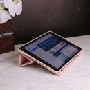 Toby Series Case for iPad With Apple Pencil Holder & Auto Sleep Wake - Pink - كفر ايباد حماية عالية - مع مكان للقلم - ووضعيتين للاستاند - مغناطيس