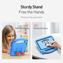 Panda iPad - Blue - كفر ايباد حماية عالية - مع مسكة + ستاند + ومكان للقلم - مقاوم للسوائل