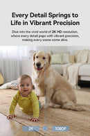 Baseus Security P1 Lite Indoor Camera 2K - White [D] - كاميرا داخلية منزلية - عالية الوضوح - بيسوس - كفالة 12 شهر