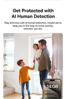 Baseus Security P1 Lite Indoor Camera 2K - White [D] - كاميرا داخلية منزلية - عالية الوضوح - بيسوس - كفالة 12 شهر