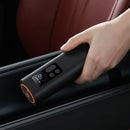 Baseus Super Mini Inflator Pump – Black [B] - ضاغط هواء للسيارة والدراجه الهوائيه + اضاءة - بيسوس