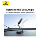 Baseus MagPro II Magnetic Car Mount – Stick-On Black [D] - ستاند سيارة - بيسوس - منعدد الاوضاع - دوران 360 درجة -  ماق سيف