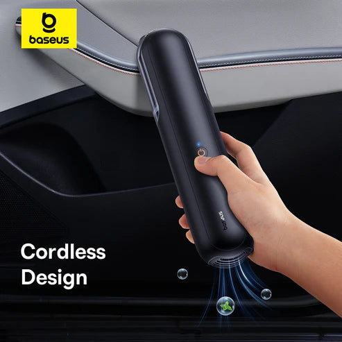 Baseus A0 Pro Car Vacuum Cleaner – Black [D] - مكنسة كهربائية لاسلكية - بيسوس