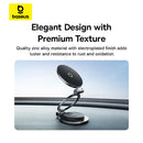Baseus MagPro II Magnetic Car Mount – Stick-On Black [D] - ستاند سيارة - بيسوس - منعدد الاوضاع - دوران 360 درجة -  ماق سيف