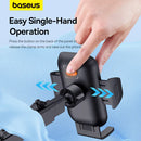 Baseus UltraControl Go Clamp-Type Phone Holder – Black [D] - ستاند سيارة - على الديكور - الجام - بيسوس