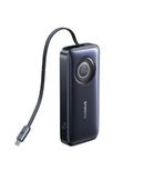 Baseus EnerCore CR11 Power Bank 10000mAh 45W with Retractable Cable [D] بطارية متنقلة - بيسوس - سعة 10000 - عدد 1 سلك شاحن تايب سي - شاشة رقميه - قوة 45 واط - كفالة 24 شهر