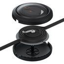 Baseus Free2Draw 1.1m USB-A to M+L+C 100W Retractable Crystal Cable – Black [D] - بيسوس كابل شحن ٣ في ١  يو اس بي الي ميكرو - لايتينج - تايب - سي بطول ١.١متر - أسود