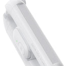 Baseus TechShot Dual-Support Selfie Stick – White [D] - ستاند تصوير + عصا سيلفي + ريموت - لجميع انواع الاجهزة - ماغ سيف + مسكه - بيسوس