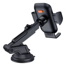 Baseus UltraControl Go Clamp-Type Phone Holder – Black [D] - ستاند سيارة - على الديكور - الجام - بيسوس