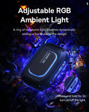 Baseus MagPro II Ultra-Thin Phone Cooler & Wireless Charger 15W – Black [D] - ستاند شحن مع تبريد - شاحن ماغ سيف وايرلس بقوة 15 واط - خاصية الشحن السريع - كفالة 12 شهر