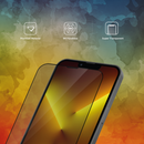 Liberty Guard Clear Sapphire Coating  - حماية شاشة - شفافة - مقاومة لحرارة الجهاز الداخلية - لجميع اطراف الجهاز - مع عدة التركيب - مقاومة للغبار والاتربة و الصدمات