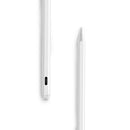 Powerology Pencil Pro for 2018-2025 iPad Models – White - قلم الكتروني - لأجهزة ايباد برو وميني 6 ( 2018 / 2025 ) وايباد اير 4 / 5 - باورولوجي - كفالة 24 شهر