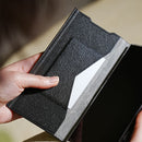 Araree Samsung S25 Ultra Bonnet Diary Case - Black [A] -  S25 كفر سامسونج  - حماية عالية مع بوك + ستاند - ألتر