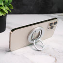 ESR HaloLock Ring Stand - Silver [V] - مسكة خاتم - مغناطيس وستاند - خاصية الماغ سيف لاجهزة الايفون 12 و 13 و 14 و 15