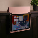 Toby Series Case for iPad With Apple Pencil Holder & Auto Sleep Wake - Pink - كفر ايباد حماية عالية - مع مكان للقلم - ووضعيتين للاستاند - مغناطيس