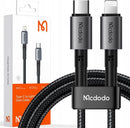 MCDODO Kabel USB-C - Lightning 1 m - سلك شحن - ماكدودو - ايفون تايب سي - طول 1 متر - كفالة 12 شهر