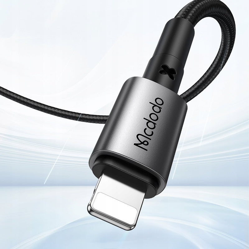 MCDODO Kabel USB-C - Lightning 1 m - سلك شحن - ماكدودو - ايفون تايب سي - طول 1 متر - كفالة 12 شهر
