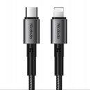 MCDODO Kabel USB-C - Lightning 1 m - سلك شحن - ماكدودو - ايفون تايب سي - طول 1 متر - كفالة 12 شهر