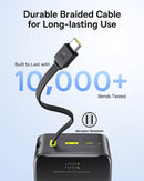 Baseus EnerFill FC51 Bipow2 Pro Power Bank 30000mAh 22.5W - Black [D] بطارية متنقلة - بيسوس - سعة 30000 - عدد 1 سلك شاحن تايب سي - شاشة رقميه - قوة 22.5 واط - كفالة 24 شهر