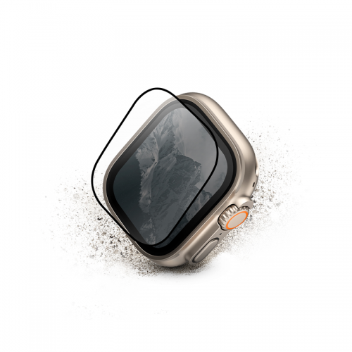 Tempered Glass Screen Protector for - Apple Watch - Ultra 49mm [B]- حماية شاشة لساعة - ابل واتش يونيك - مقاس 49